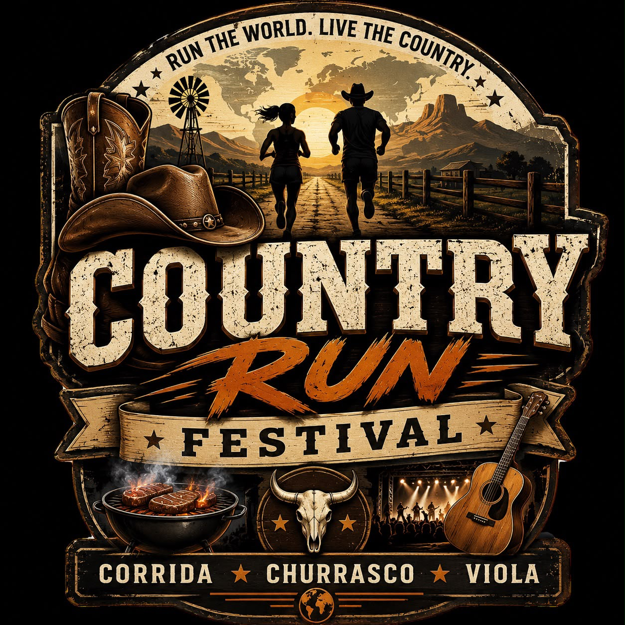 Country Run Festival — logo oficial